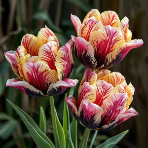 Тюльпан Роял Гарнит купить по цене от 425р. в интернет-магазине «Посадика» с доставкой почтой в в Ржеве и по всей России – [изображение №1].