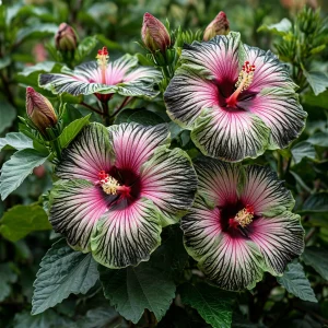 Гибискус Амбер Лайт купить по цене от 490р. в интернет-магазине «Посадика» с доставкой почтой в в Ржеве и по всей России – [изображение №1].