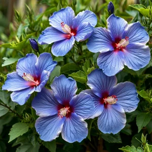 Гибискус садовый Блуминг Квин купить по цене от 259р. в интернет-магазине «Посадика» с доставкой почтой в в Ржеве и по всей России – [изображение №1].