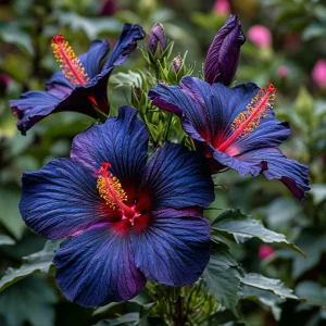 Гибискус Саншайн Кисс купить по цене от 450р. в интернет-магазине «Посадика» с доставкой почтой в в Ржеве и по всей России – [изображение №1].